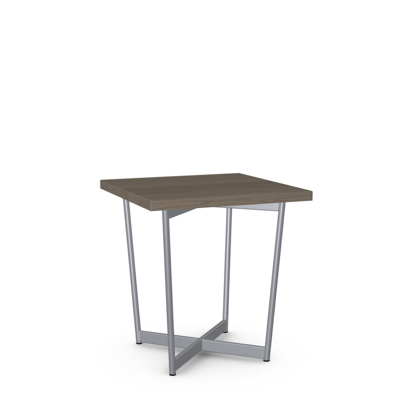 Jill End Table w/ Solid Wood Tabletop