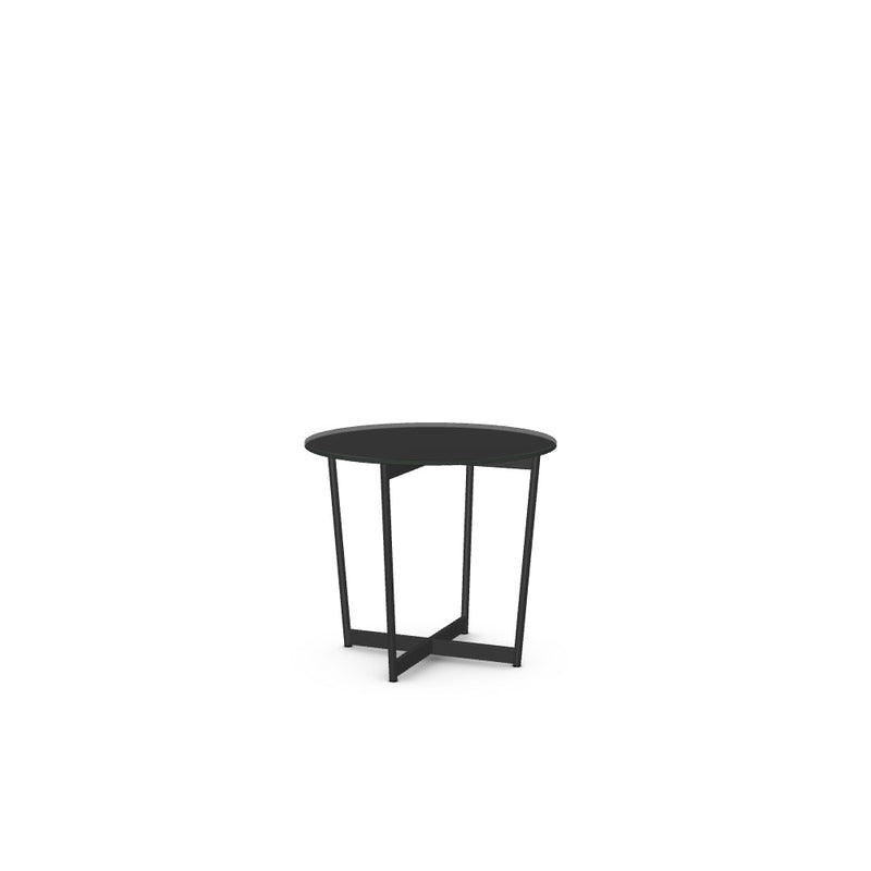 Jill End Table w/ Glass Tabletop
