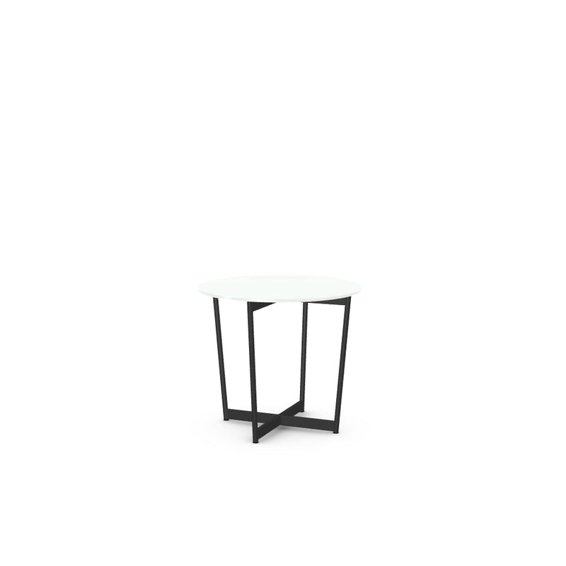 Jill End Table w/ Glass Tabletop