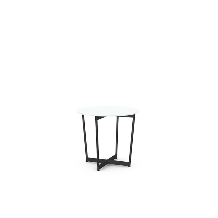 Jill End Table w/ Glass Tabletop