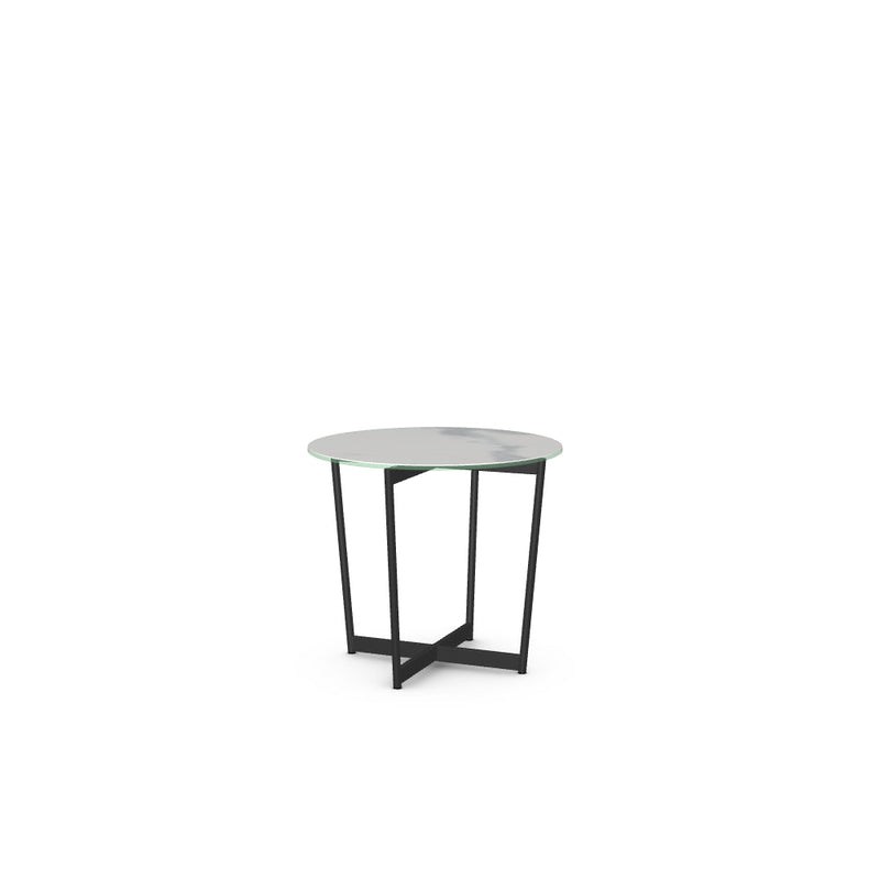 Jill End Table w/ Italian Porcelain Tabletop