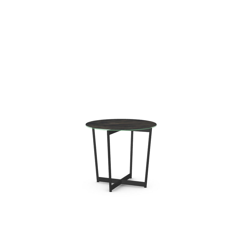 Jill End Table w/ Italian Porcelain Tabletop
