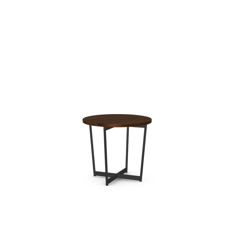 Jill End Table w/ Solid Wood Tabletop