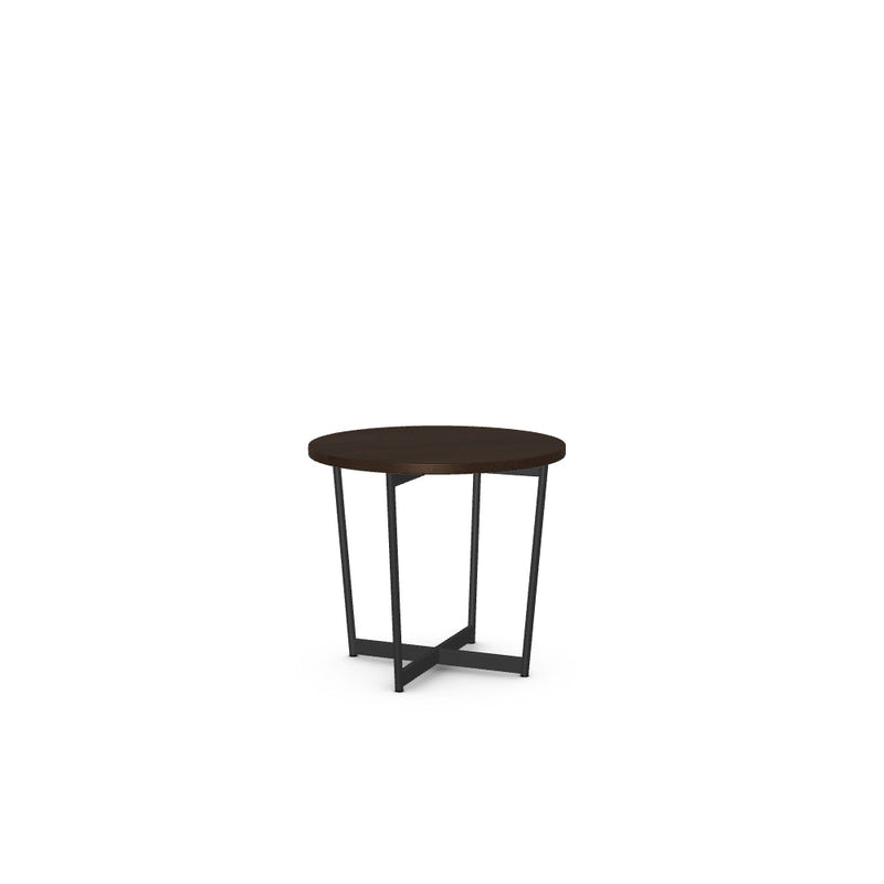Jill End Table w/ Solid Wood Tabletop