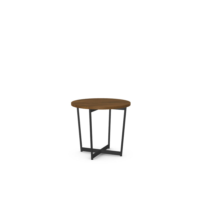 Jill End Table w/ Solid Wood Tabletop