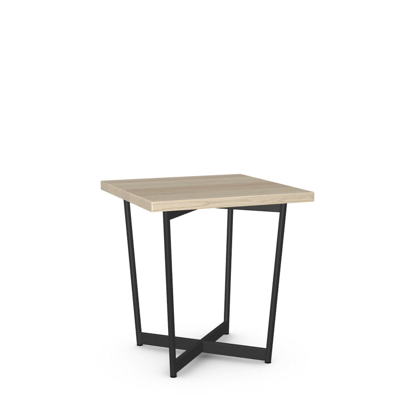 Jill End Table w/ Solid Wood Tabletop