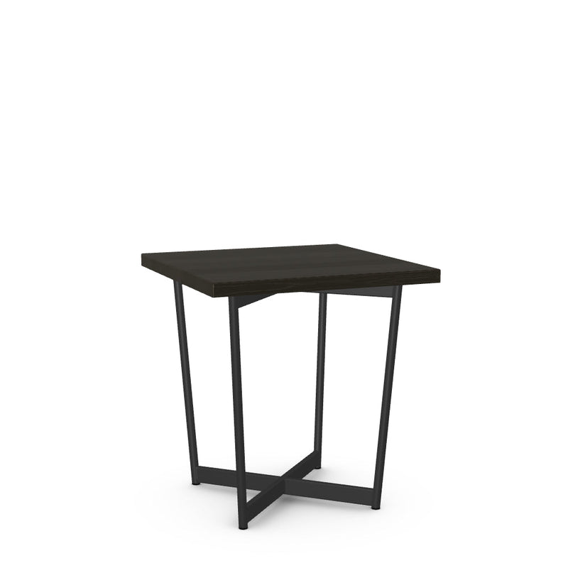 Jill End Table w/ Solid Wood Tabletop