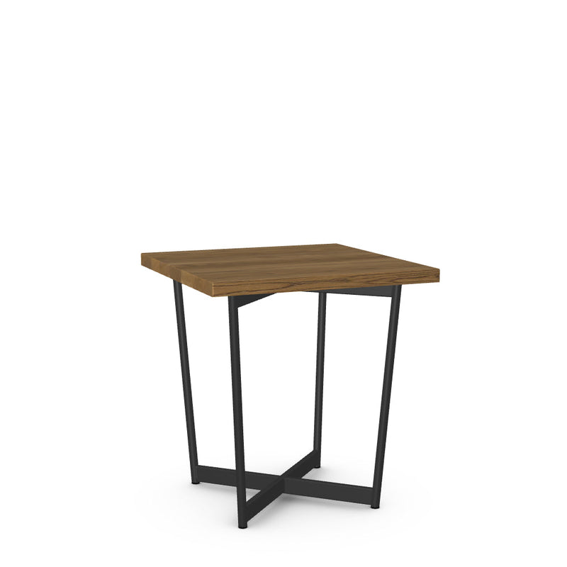 Jill End Table w/ Solid Wood Tabletop