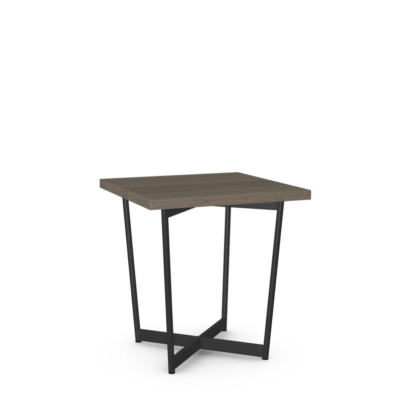 Jill End Table w/ Solid Wood Tabletop