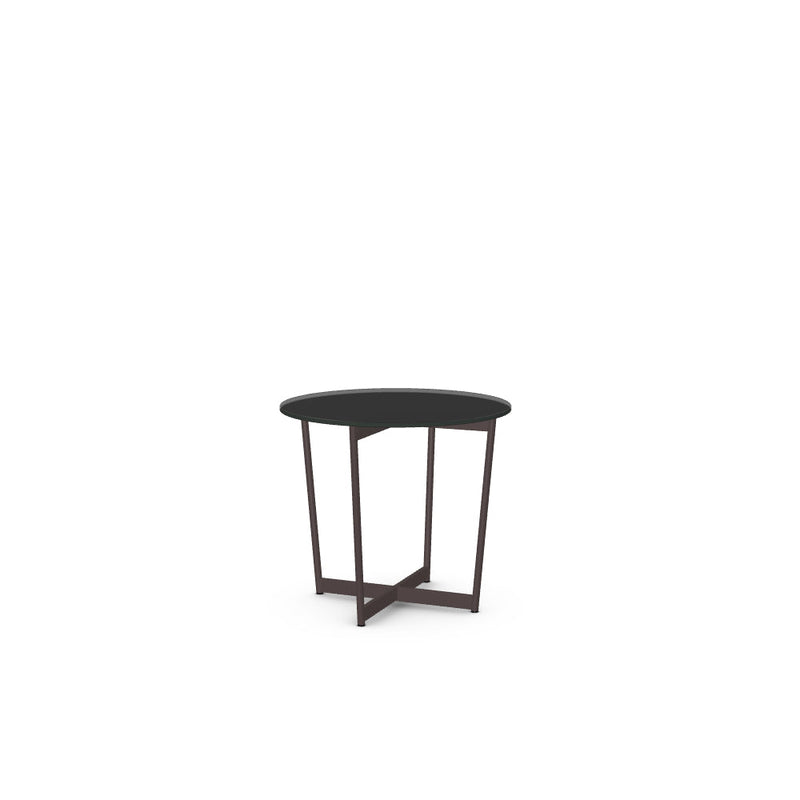 Jill End Table w/ Glass Tabletop
