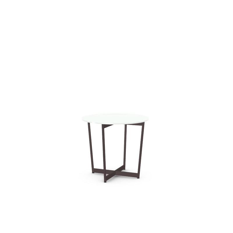 Jill End Table w/ Glass Tabletop