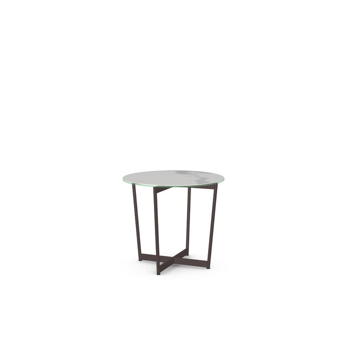 Jill End Table w/ Italian Porcelain Tabletop