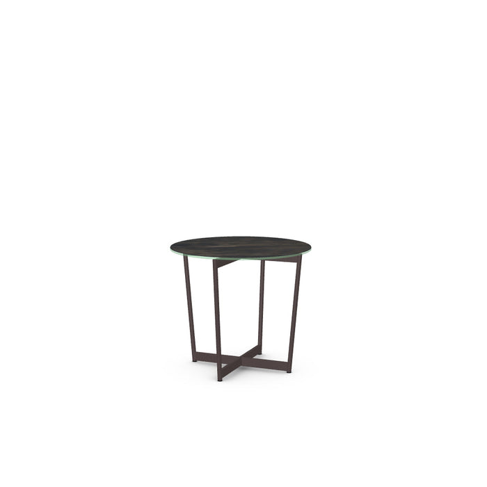 Jill End Table w/ Italian Porcelain Tabletop