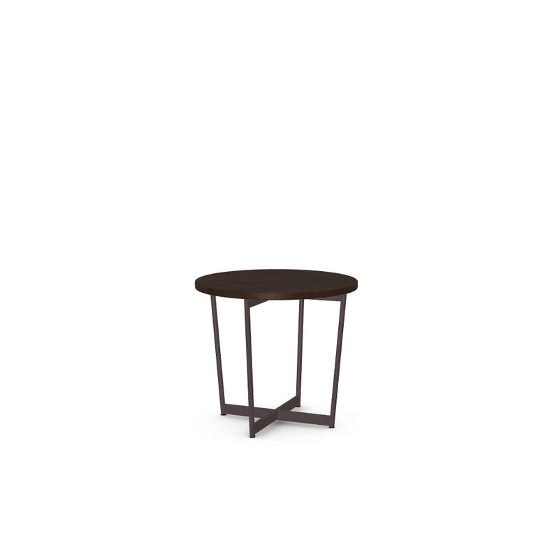 Jill End Table w/ Solid Wood Tabletop