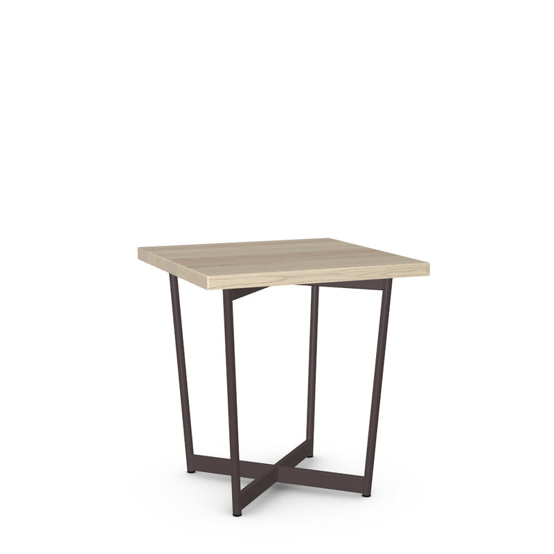 Jill End Table w/ Solid Wood Tabletop