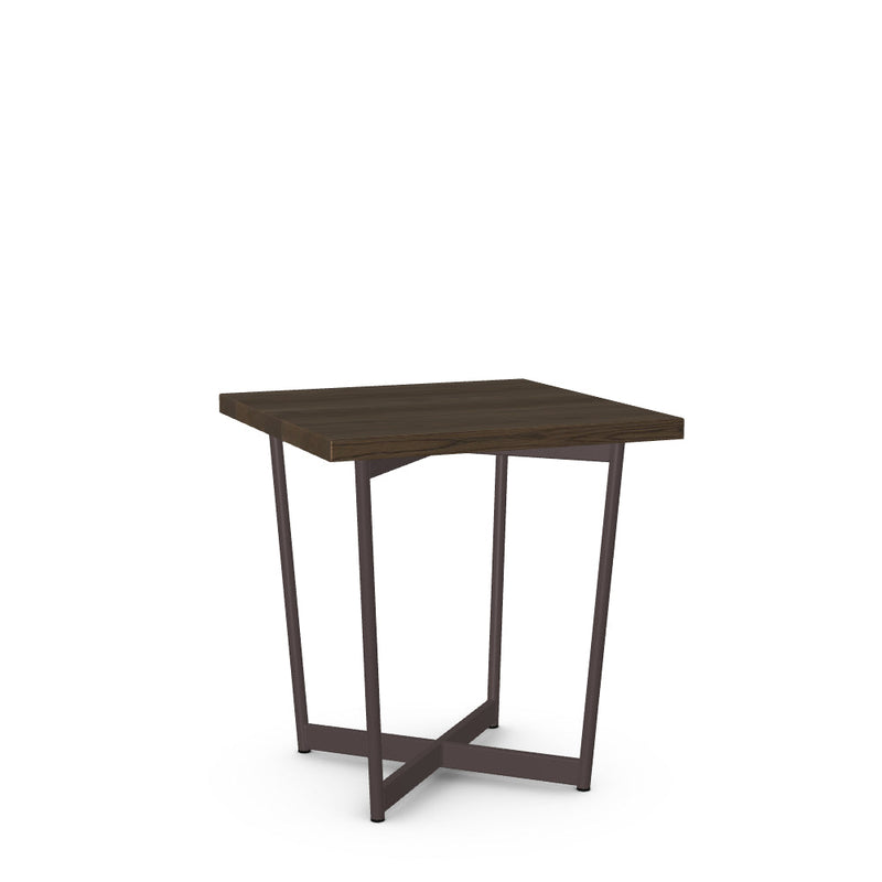 Jill End Table w/ Solid Wood Tabletop