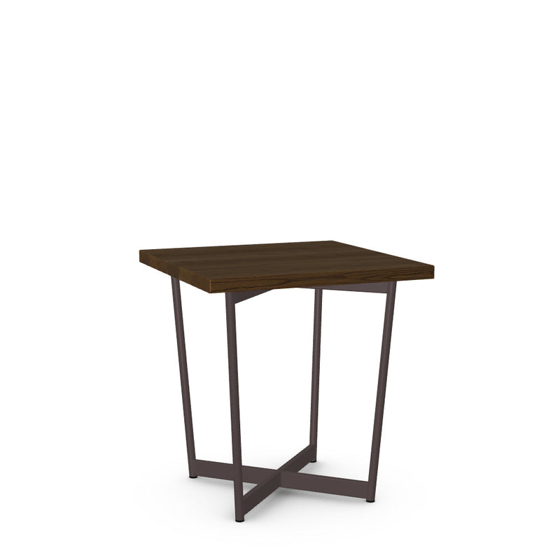 Jill End Table w/ Solid Wood Tabletop