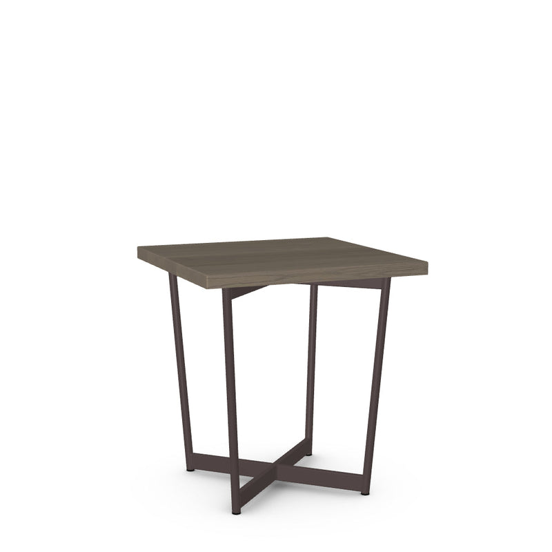 Jill End Table w/ Solid Wood Tabletop