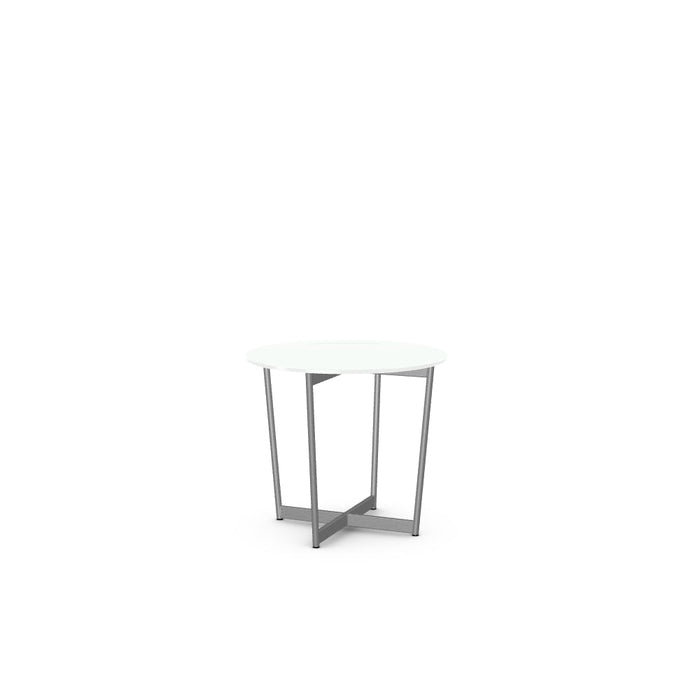 Jill End Table w/ Glass Tabletop