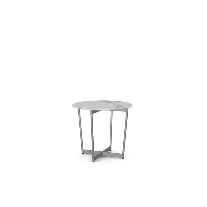 Jill End Table w/ Italian Porcelain Tabletop