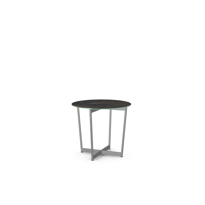 Jill End Table w/ Italian Porcelain Tabletop