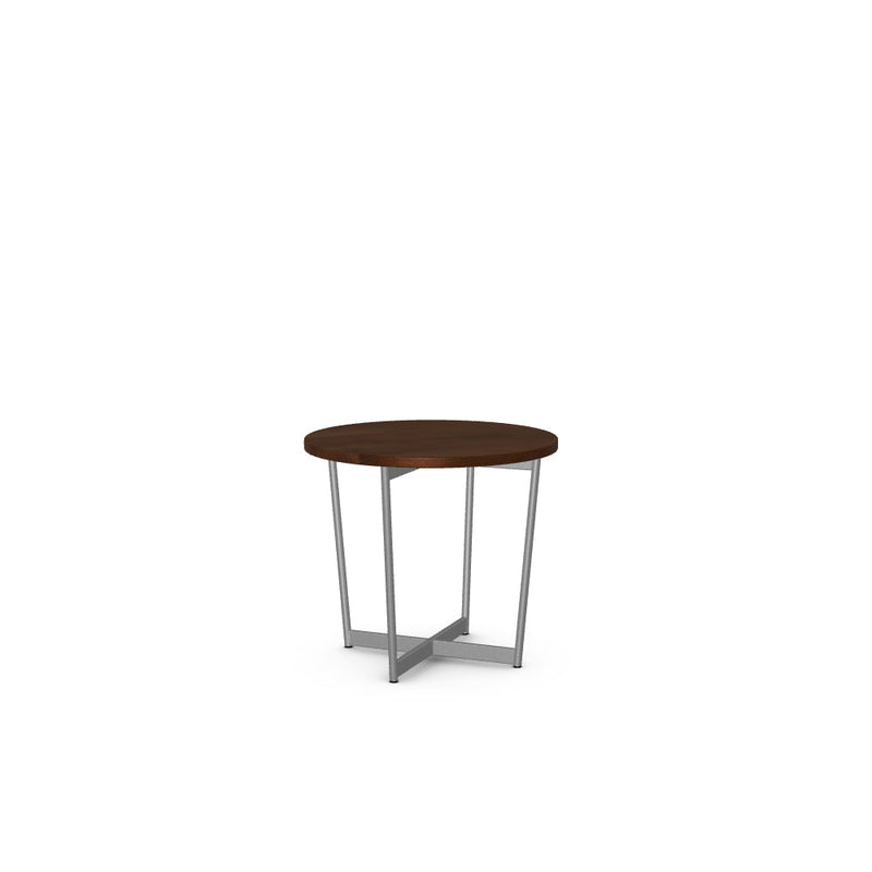 Jill End Table w/ Solid Wood Tabletop