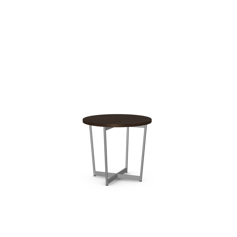 Jill End Table w/ Solid Wood Tabletop