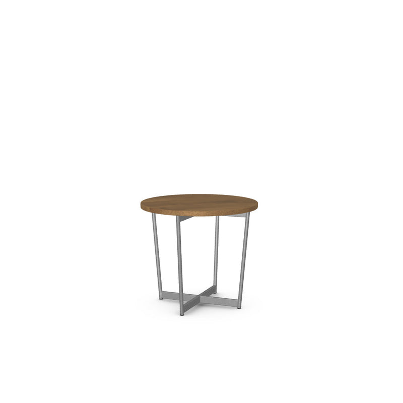 Jill End Table w/ Solid Wood Tabletop