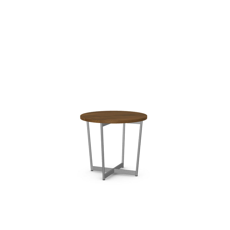 Jill End Table w/ Solid Wood Tabletop