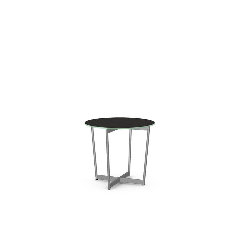 Jill End Table w/ Starstone Glass Tabletop