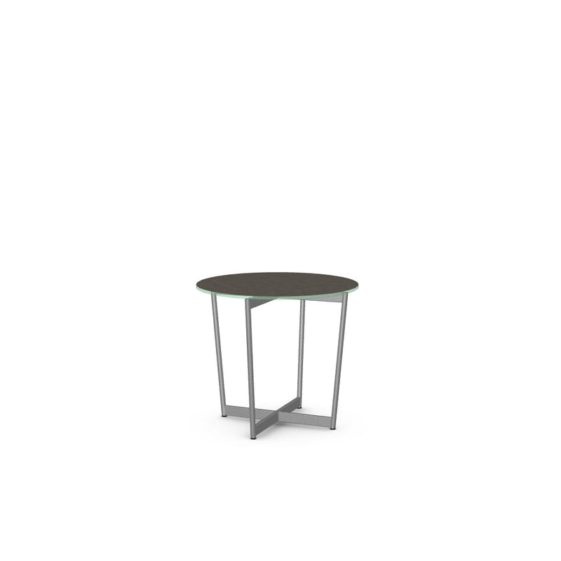 Jill End Table w/ Starstone Glass Tabletop