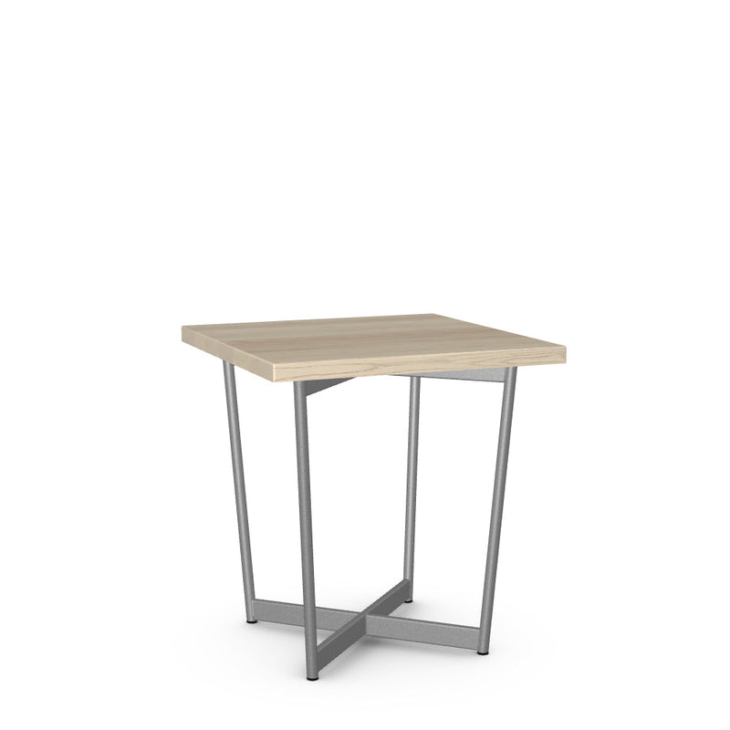 Jill End Table w/ Solid Wood Tabletop