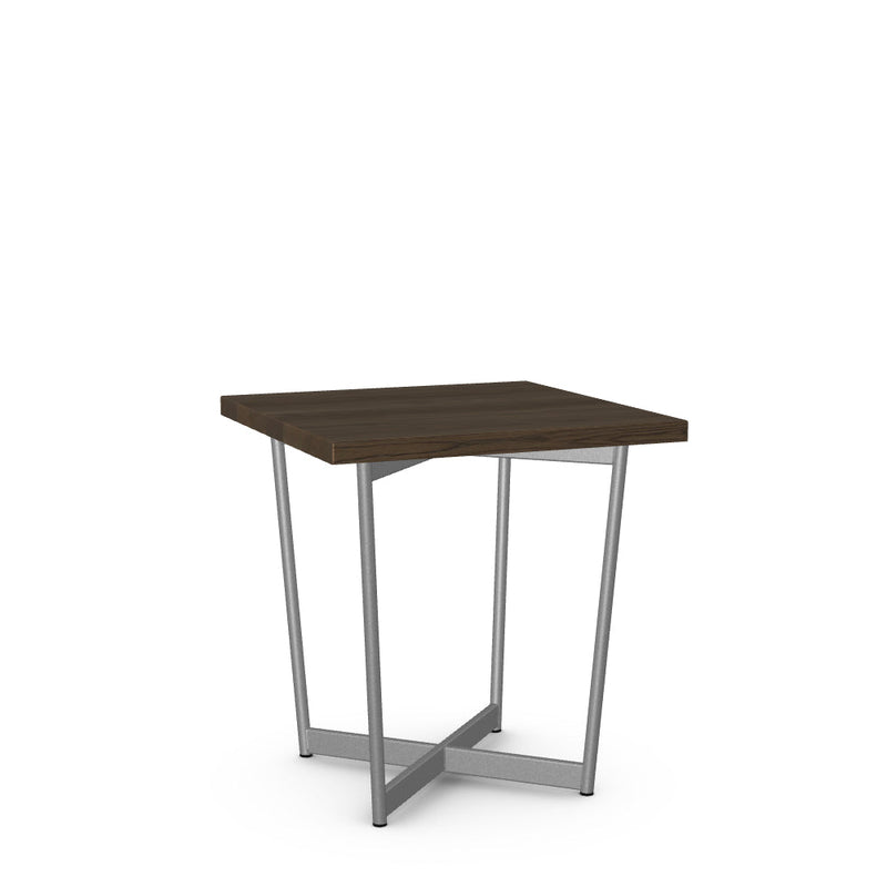 Jill End Table w/ Solid Wood Tabletop