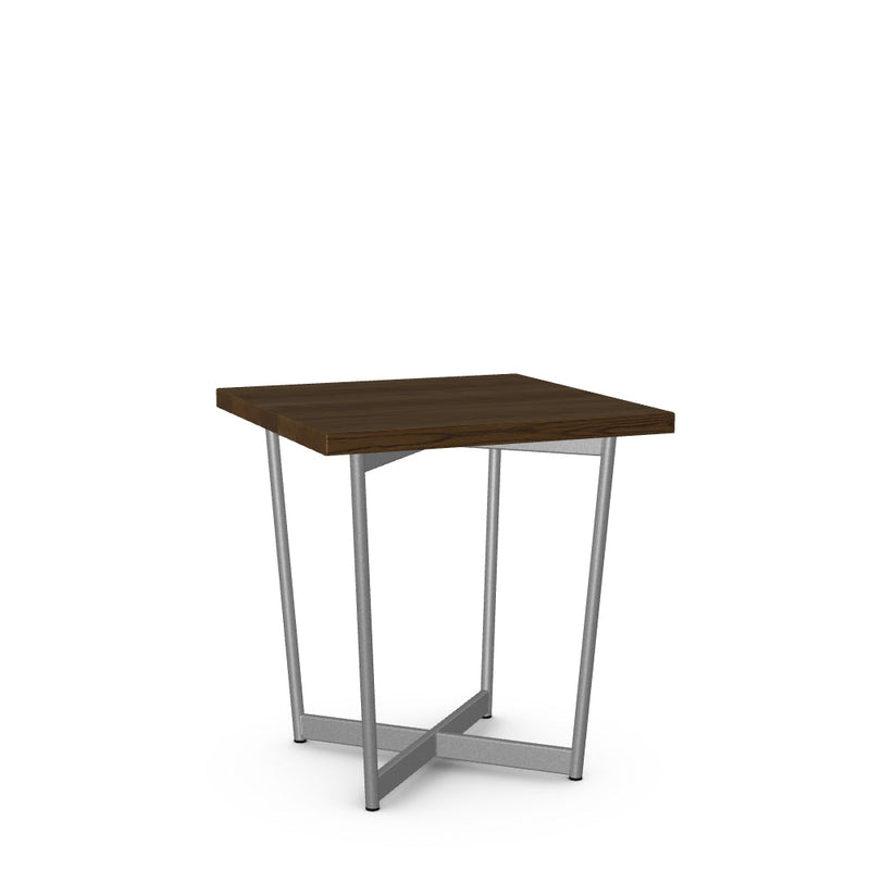Jill End Table w/ Solid Wood Tabletop