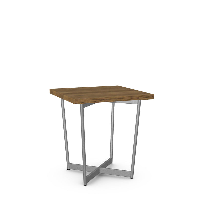 Jill End Table w/ Solid Wood Tabletop