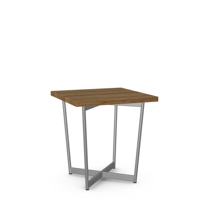 Jill End Table w/ Solid Wood Tabletop