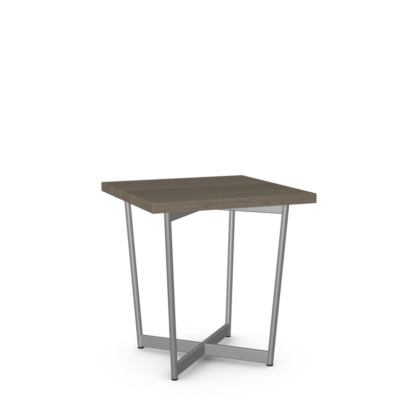 Jill End Table w/ Solid Wood Tabletop