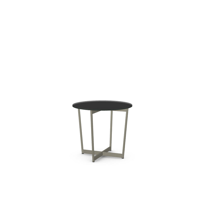 Jill End Table w/ Glass Tabletop