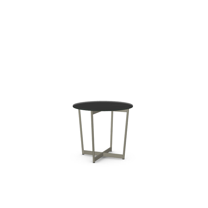 Jill End Table w/ Glass Tabletop