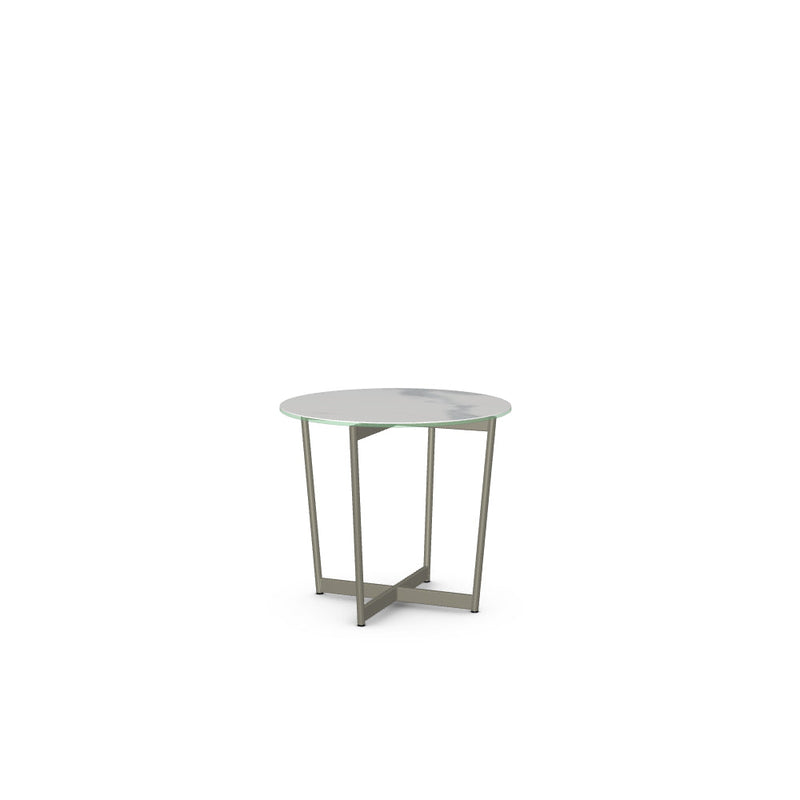 Jill End Table w/ Italian Porcelain Tabletop