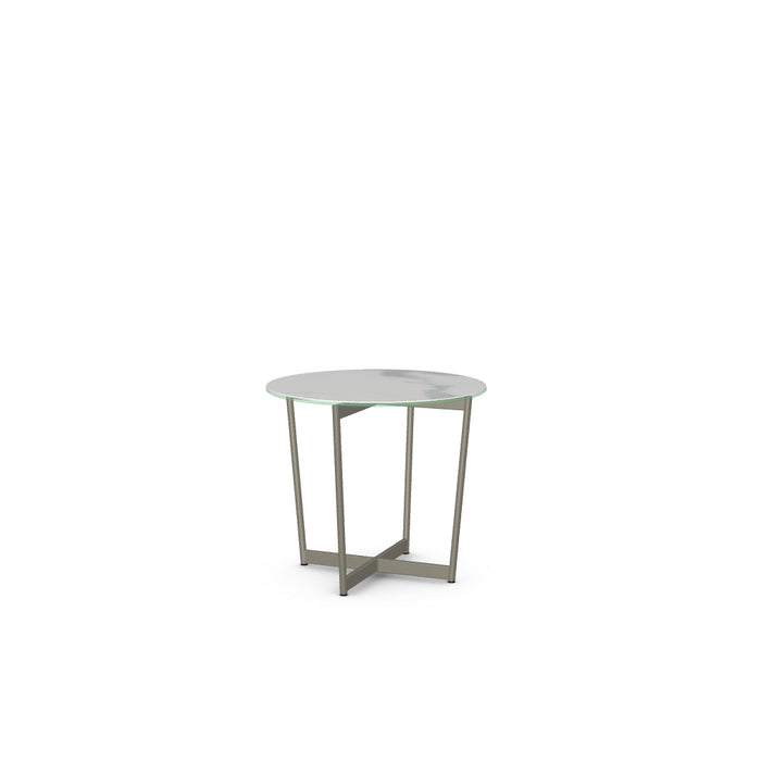 Jill End Table w/ Italian Porcelain Tabletop