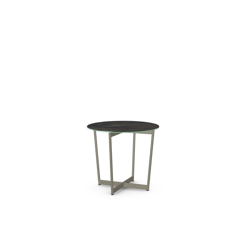 Jill End Table w/ Italian Porcelain Tabletop