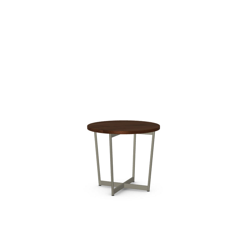 Jill End Table w/ Solid Wood Tabletop