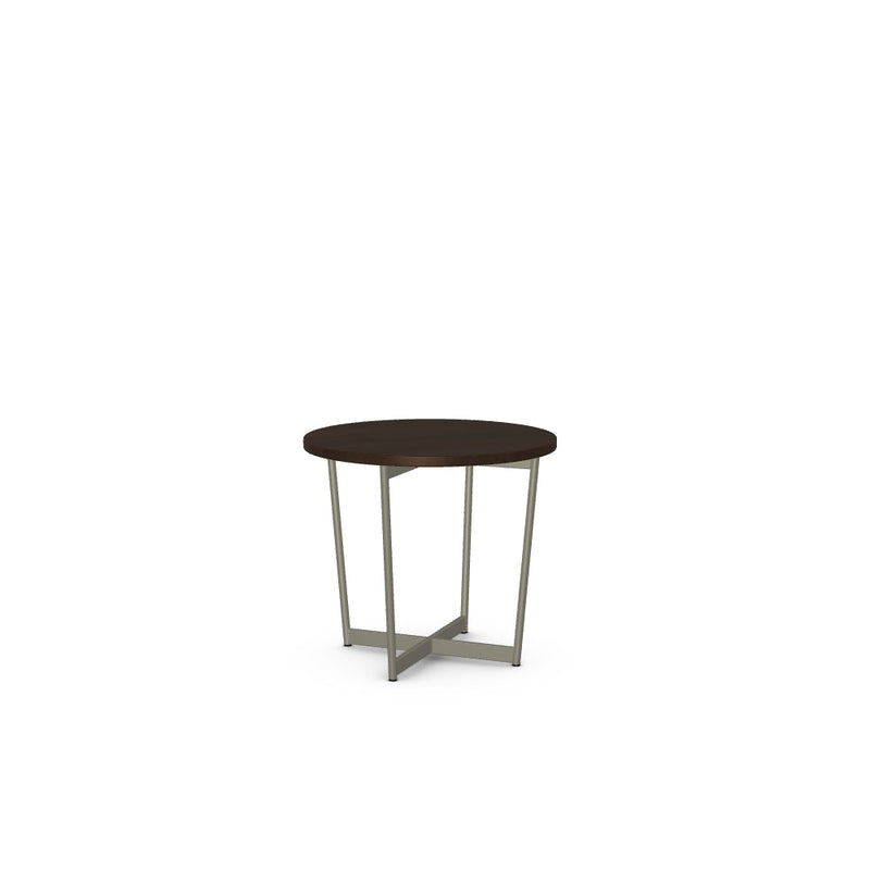 Jill End Table w/ Solid Wood Tabletop