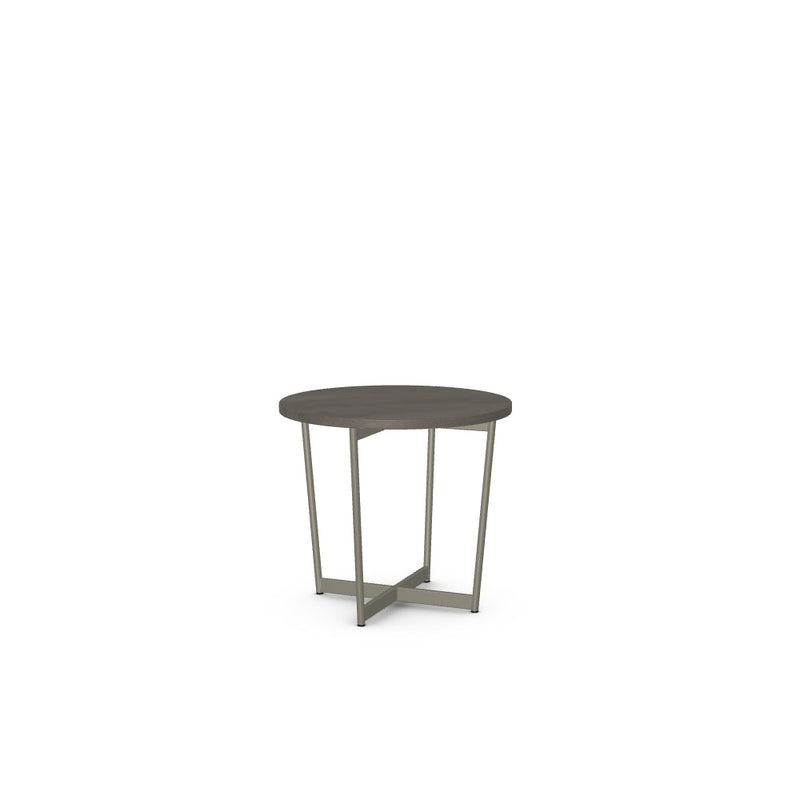 Jill End Table w/ Solid Wood Tabletop