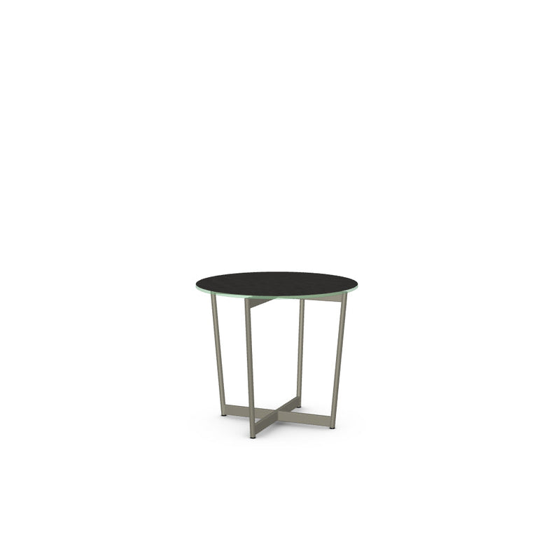 Jill End Table w/ Starstone Glass Tabletop