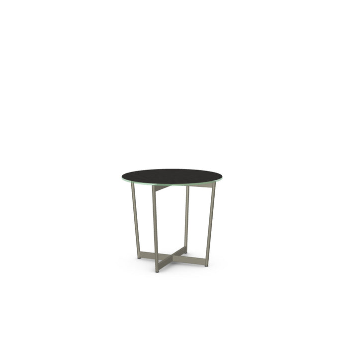 Jill End Table w/ Starstone Glass Tabletop