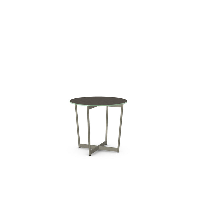 Jill End Table w/ Starstone Glass Tabletop