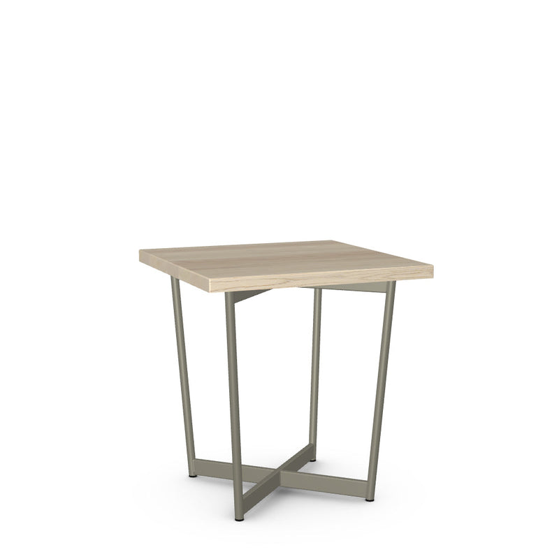 Jill End Table w/ Solid Wood Tabletop
