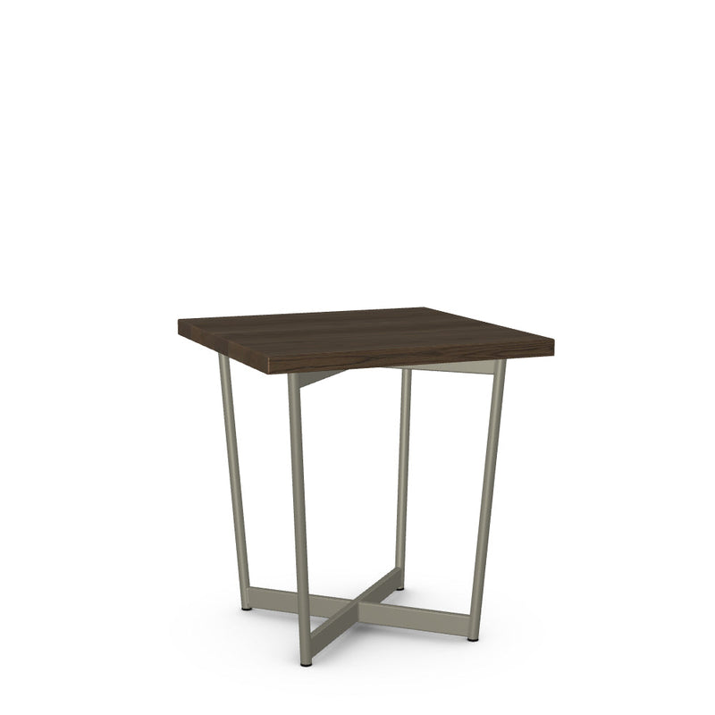 Jill End Table w/ Solid Wood Tabletop